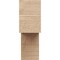 Ekena Millwork 2in. W x 6in. H x 36in. L Chapel Hill Woodgrain TimberThane Rafter Tail, Primed Tan RFTUR02X06X36CHPRCPR - alternate 4